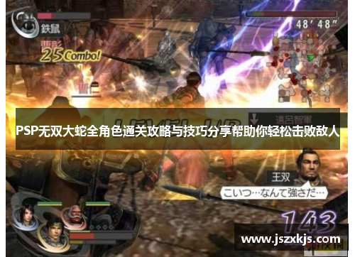 PSP无双大蛇全角色通关攻略与技巧分享帮助你轻松击败敌人